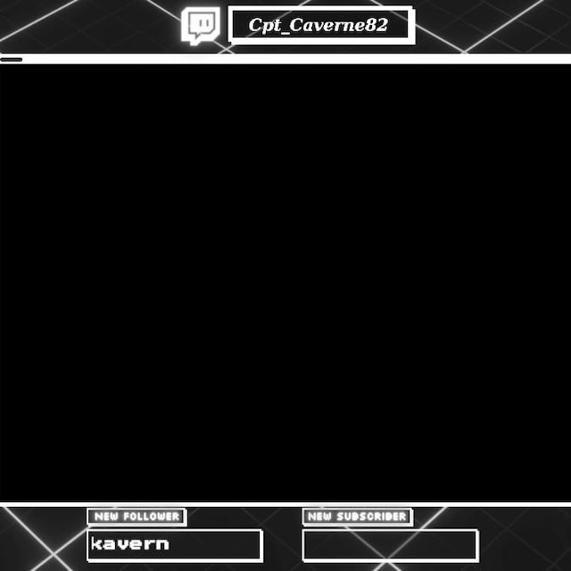 Animated DARK Stream overlays package for Twitch, Youtube, OBS, Streamlabs in topographic dark style