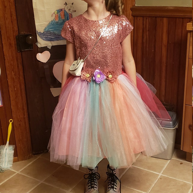 skye birthday dress Paw patrol Costume- Skye costume- Skye paw patrol tutu dress-paw patro   Pink Toes & Hair Bows
