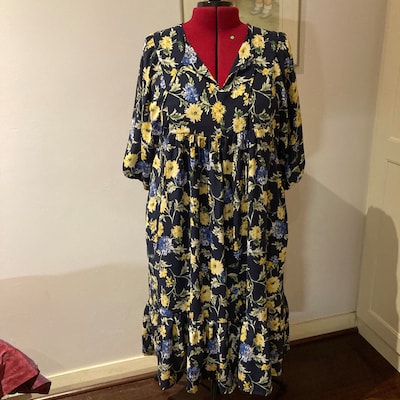 Isobel Dress PDF Sewing Pattern Boho-style, Linen, Cotton, Summer ...
