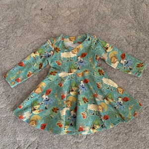 Easy Long Sleeve Baby Dress PDF Sewing Pattern - Etsy