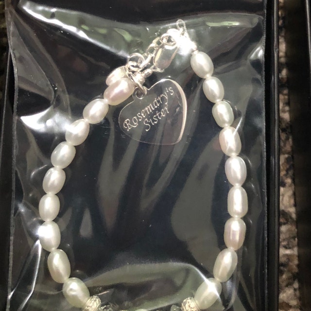 Pulsera Perlas Colgante Concha Mujeres Niños Regalo Joyería - Mexico