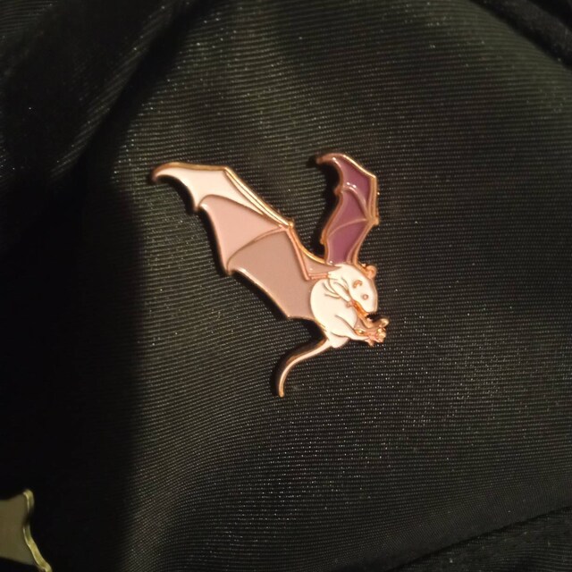 RATS Filthy Club WAY OF LIFE wingsブロンズピン ENAMEL PIN Rats With Wings || 1.75