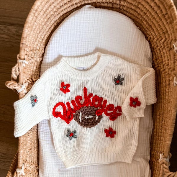 BABIES RELAXED CREW NECK SWEATER SPIRIT OF SANTA MARIA