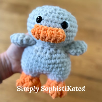 No Sew Farm Birds Crochet Pattern Bundle Duck Chicken - Etsy