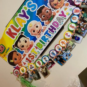 Download Cocomelon Centerpieces Cocomelon Party Decor Cocomelon | Etsy