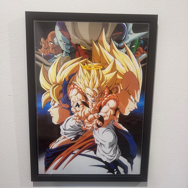 1989年 ドラゴンボールZ 段ボールポスター オリジナル スペイン製