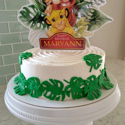 Lion King Cake Topper, Lion King Centerpiece, Lion King Printable Topper, Lion King, DIGITAL ...