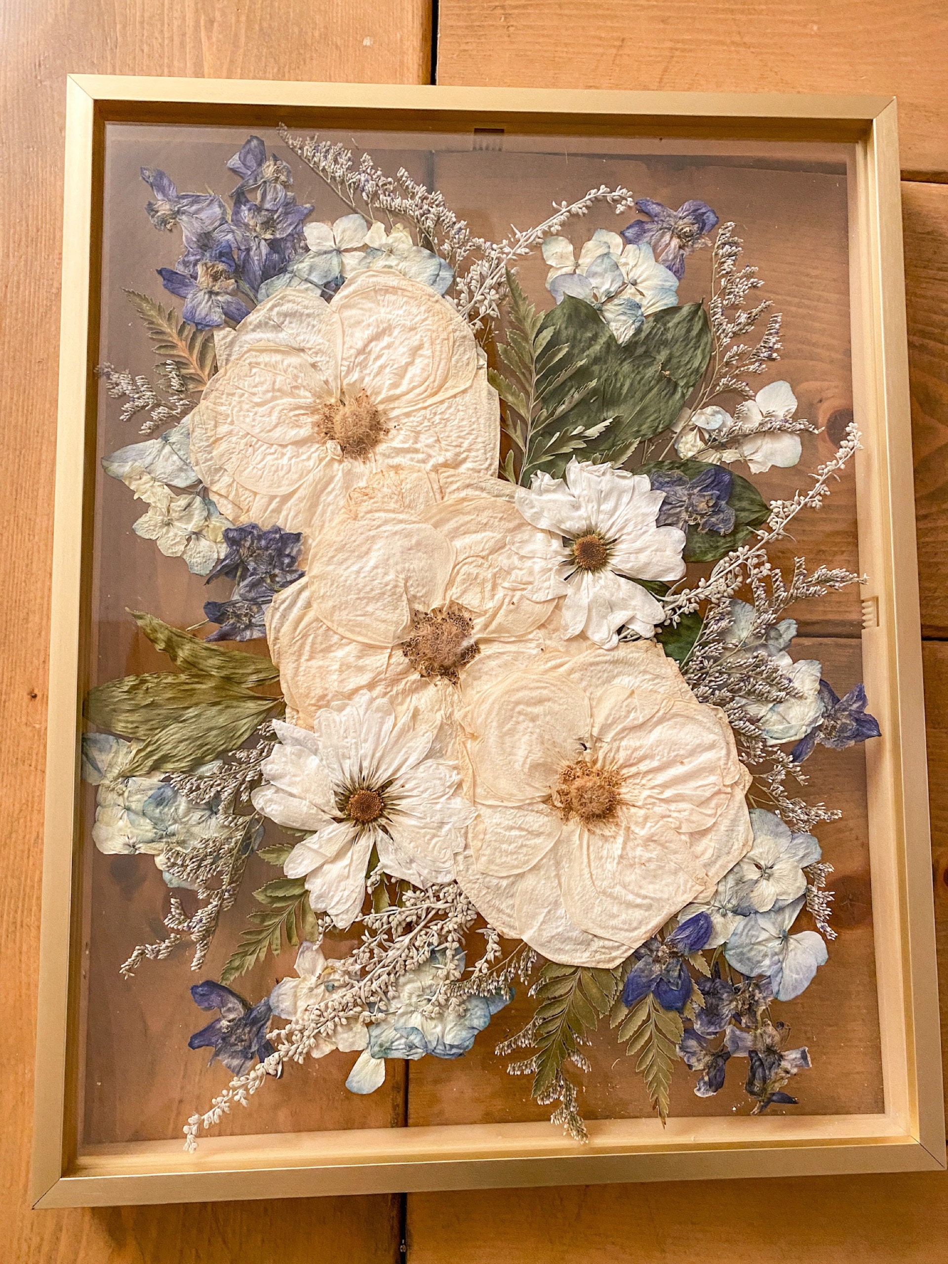 Preserved flowers from Jillian's etsy review