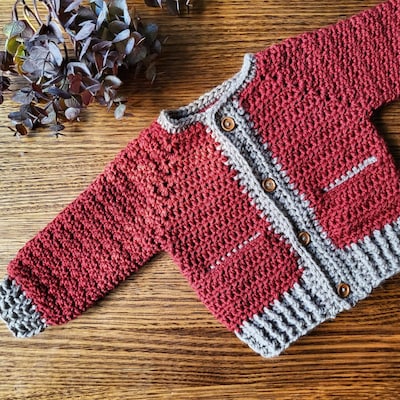 Crochet Pattern Baby / Childs Cardigan 6 Months to 8 Years - Etsy
