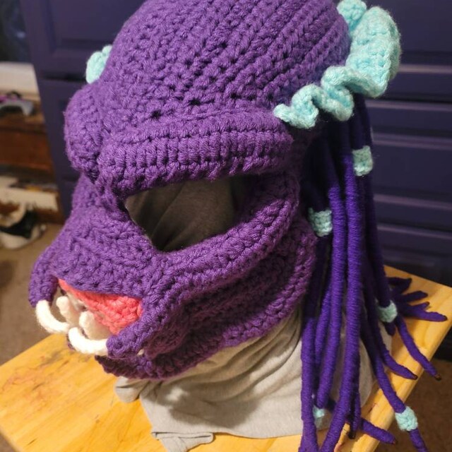 Preya Mask Crochet Hat Pattern (you Are Buying a Pattern, Not