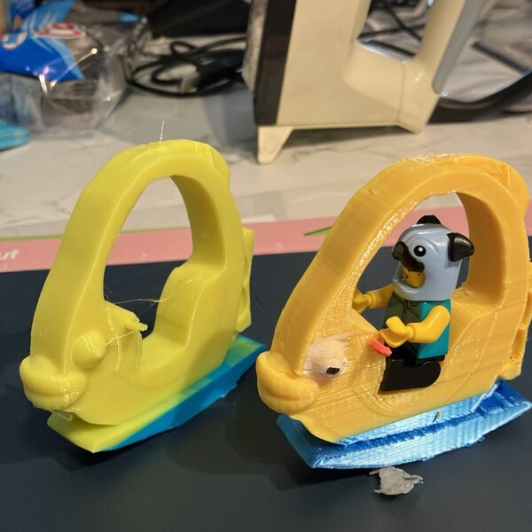 STL, OBJ, File ONLY Dollhouse Miniature Angel Fish Rocker 1:12 Scale ...