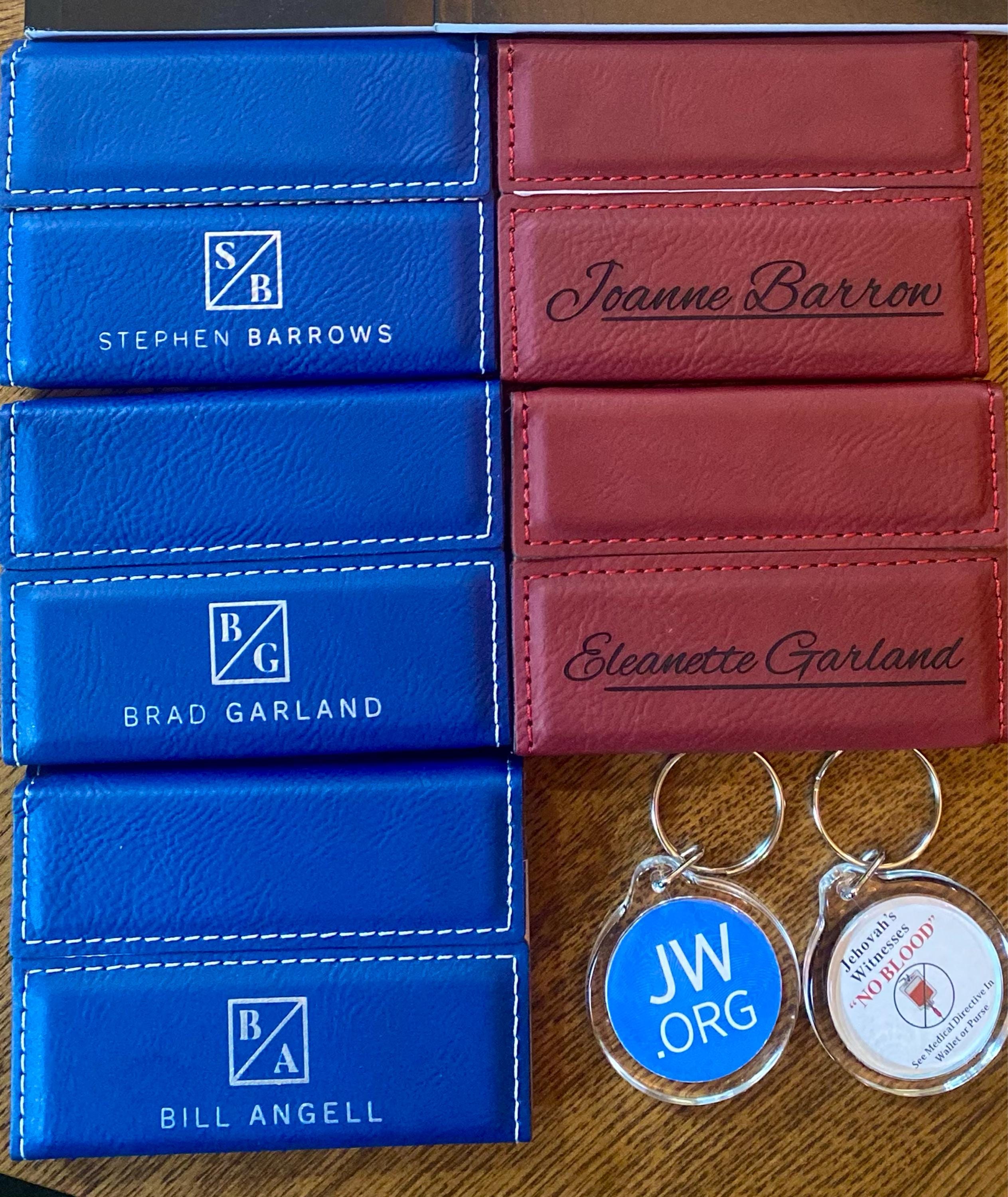Personalized Business Card Case, Leather Business Card Holder, Engraved Leather with Name, Corporate Gift, Businessman Gift, Office Gift