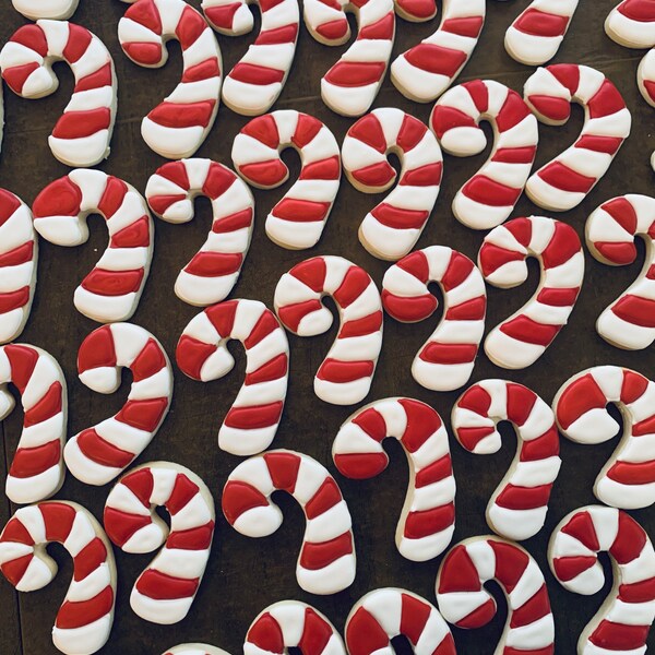 Lilaloa Candy Cane Cookie Cutter or Fondant Cutter and Clay Cutter - Etsy