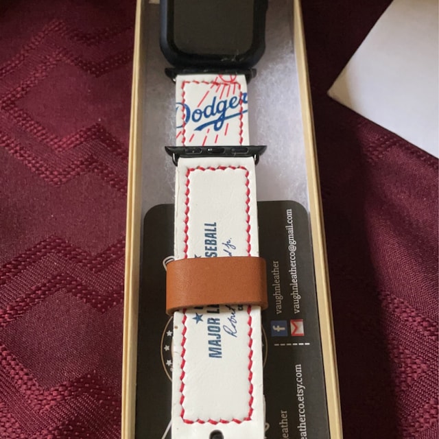 Dodgers apple watch clearance band