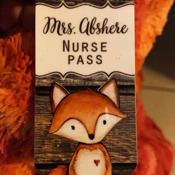 Personalized Hall Passes, Add-on Hall Passes, Various Themes - Etsy