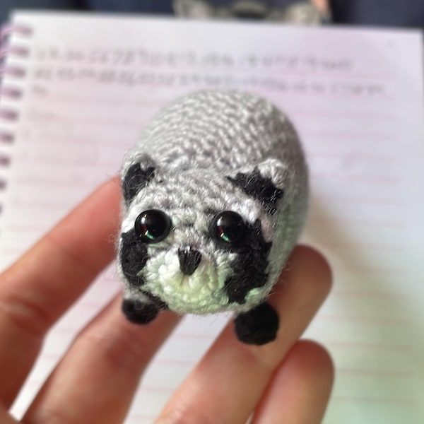 Crochet Pattern - No-sew Raccoon & Bonus Jimothy Version! - ***please ...