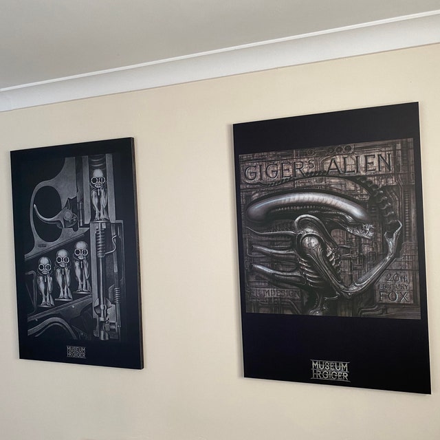 H.R. Giger - Birthmachine - Art Poster - Etsy
