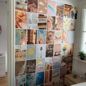 Purple Aesthetic, Photo Collage Wall, Printable Kit, DIY Photo Wall - Etsy