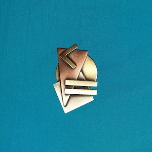 Geometric Brooch Teacher Gift Math Teacher Math Jewelry - Etsy