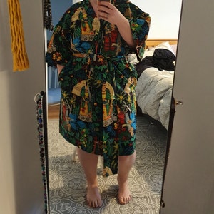 Frida Kahlo Kimono Robe Kimono Cover Up - Etsy