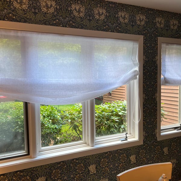 Custom Pelmet, Custom Box Valance, Fabric Millennium, Geometric Pattern ...