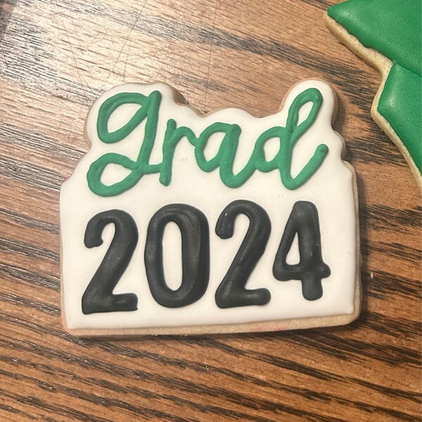 Grad Year Plaque Horizontal Cookie Cutter Set .STL Files + .PNG Eddie ...