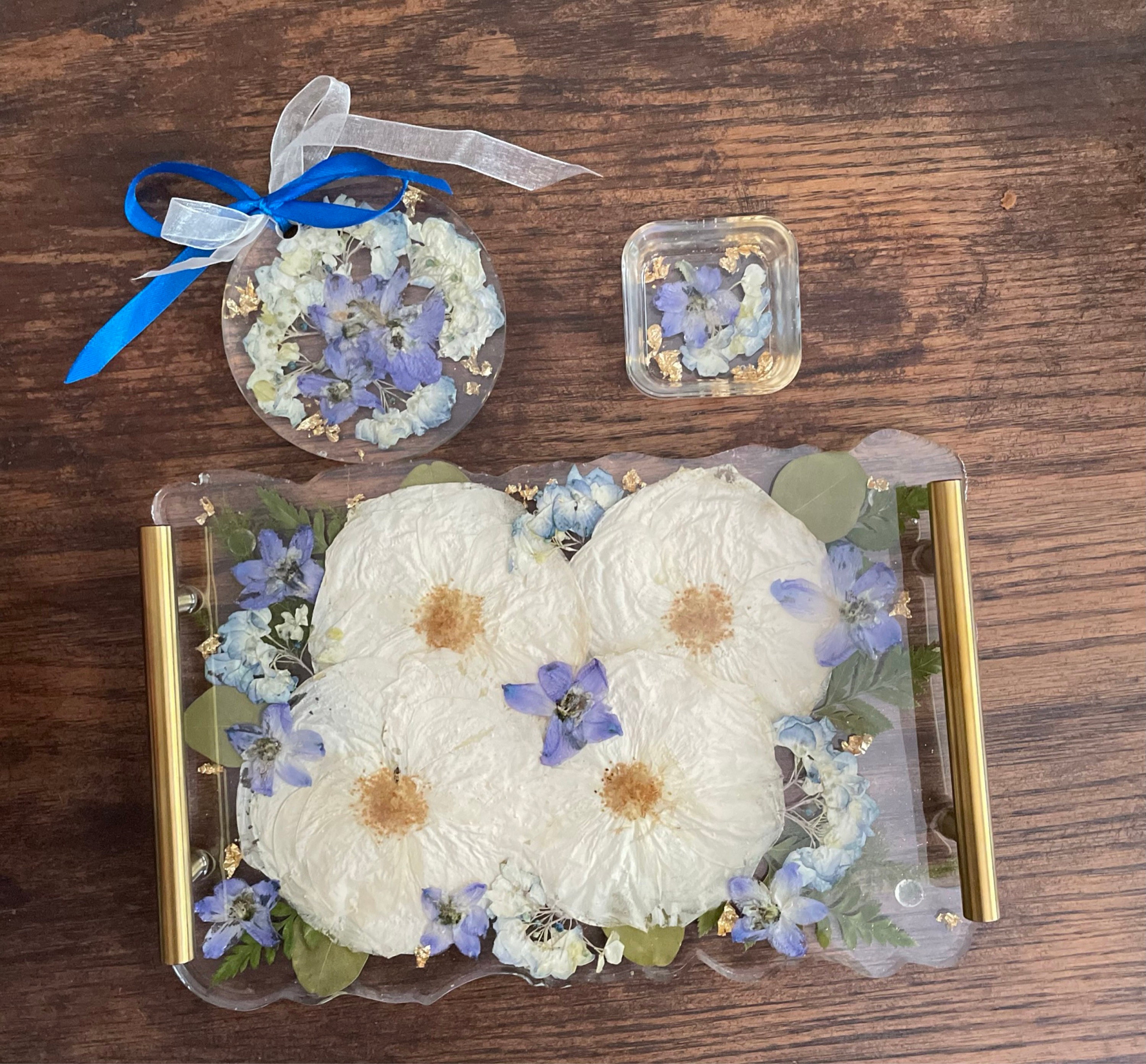 Preserved flowers from Brianca's etsy review