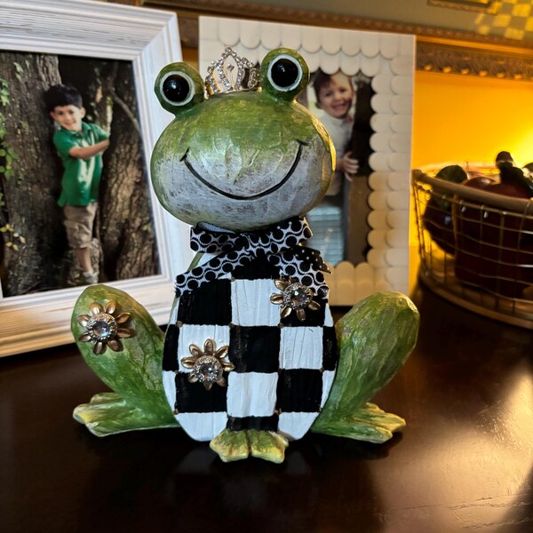 Whimsical Easter Bunny Holding an Easter Egg, Pink and White ...