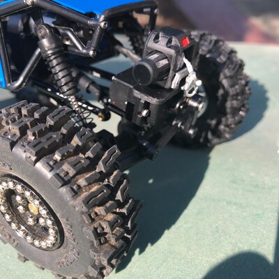 Montaje Magnético Delantero Para Axial SCX24 Jeep Gladiator/Wrangler JLU - Accesorio 1:24