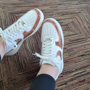 rhinestone air force 1s