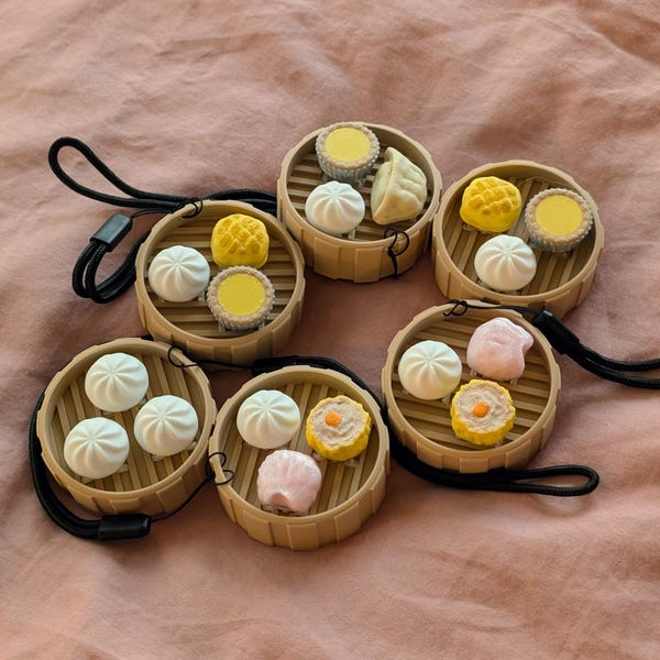 Dumpling Dim Sum Keyboard Fidget Toy: 3-switch Stress Relief - Etsy UK