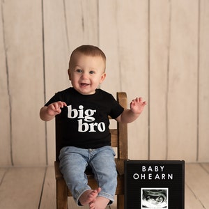 BIG BRO SHIRT Big Big Brother Announcement Brother Shirt Bro Etsy Announcement Shirt Brother Big Shirt Brother Brother Little - Big Lil