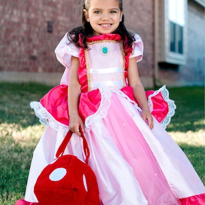 Beautiful Dress Inspired by Princess Peach - Etsy