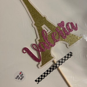 CAKE TOPPER 18 ANNI CON NOME PERSONALIZZATO Decorazione Torta - Foto 3