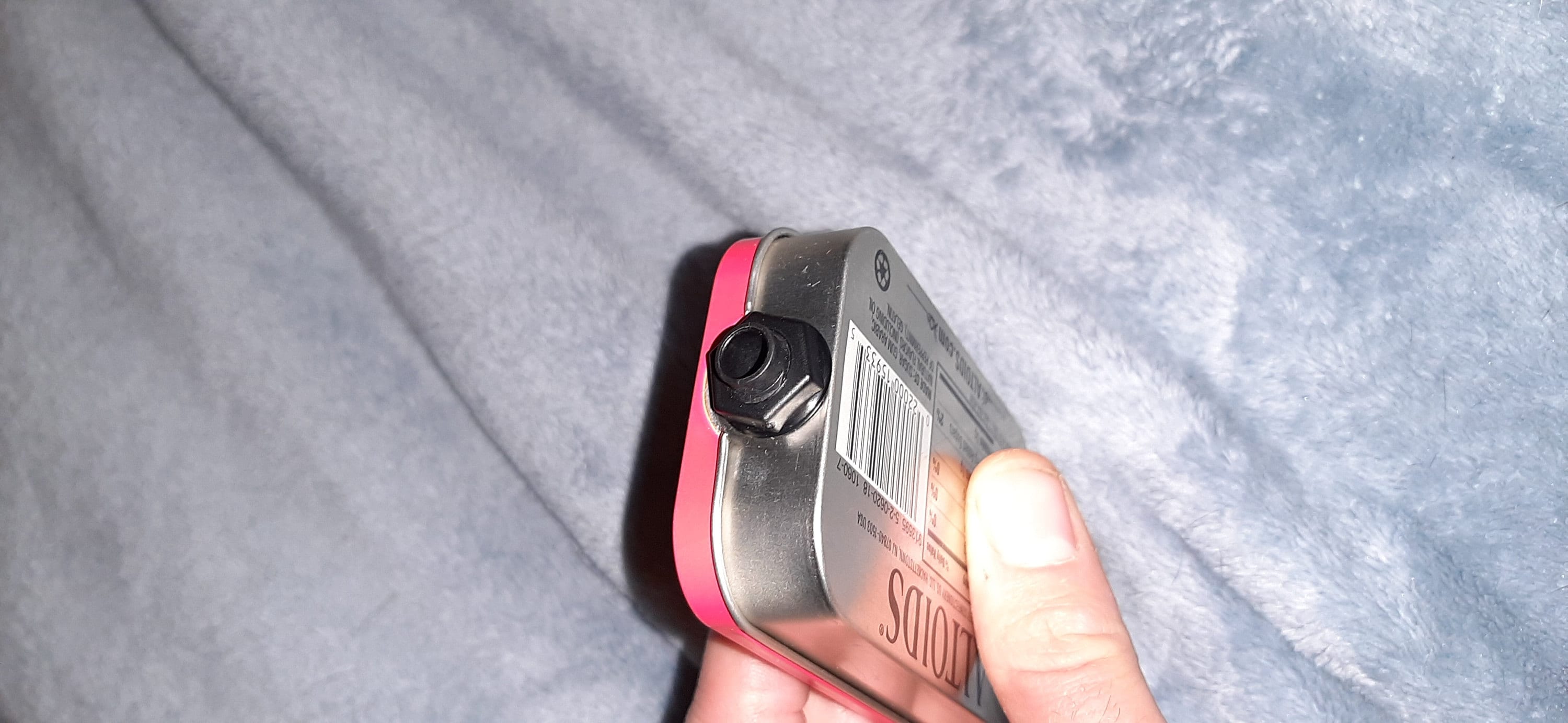 Portable Mint Tin Amp and Speaker for Electric Guitar- Altoids Red/Black handmade gifts for musicians FREE SHIPPING