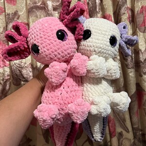 Lily the Axolotl Amigurumi Crochet Pattern (PDF) - Etsy