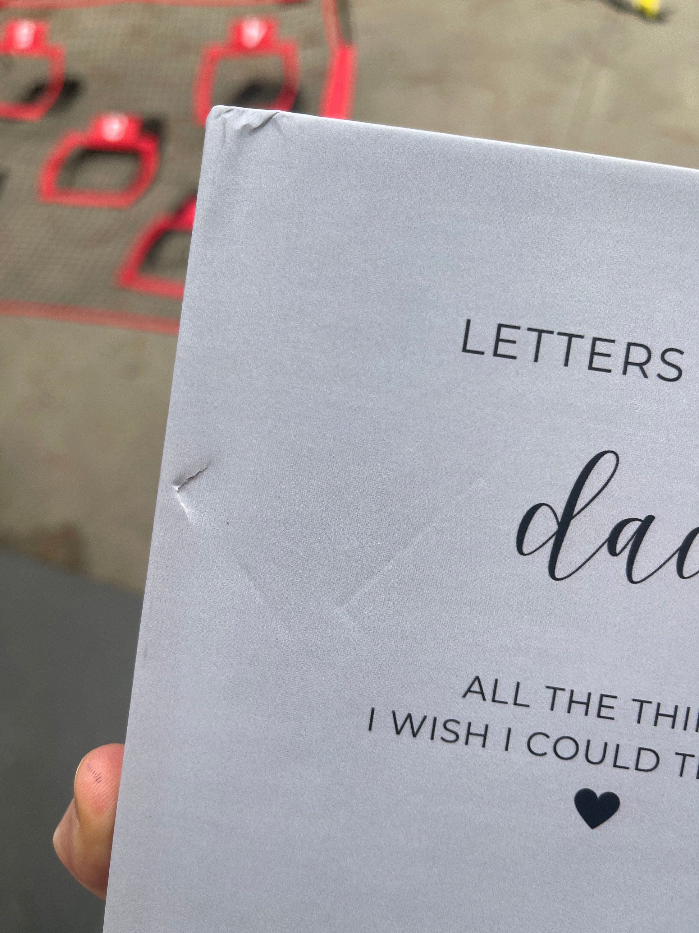 Loss of Father Memorial Gift Journal, Dad Loss Grief Journal Gift, Letters to My Dad in Heaven Sympathy Gift, Letters to my Father, Memorial