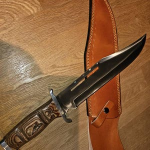 Handmade Rambo 3 Bowie Knife: 18