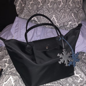 Longchamp Le Pliage Neo S size Black Top Handle Bag Shoulder Tote Bag New  Unused