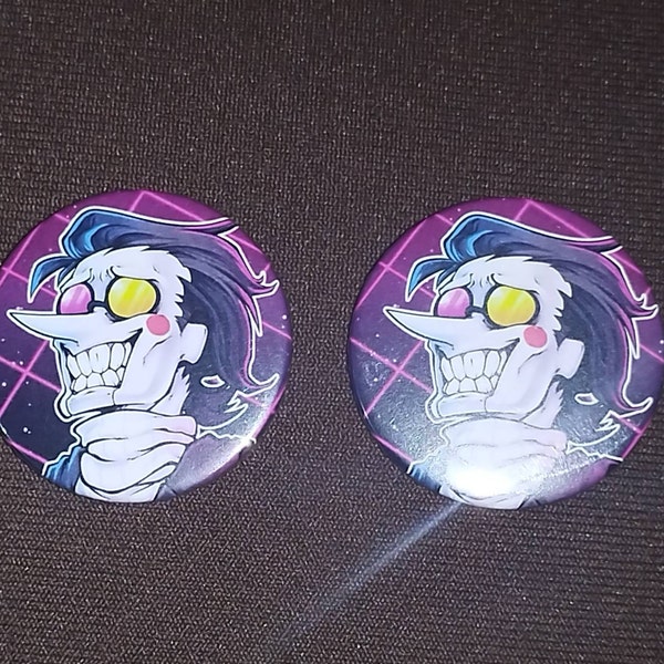 Deltarune Pin Badges - Various Sizes 38mm and 58mm - Etsy