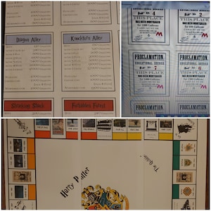 Blank Monopoly Template - Etsy