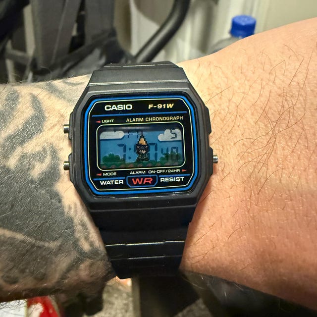 Casio F-91W - “the Legend of Zelda” - 3D Paper Crafted Watch - Etsy