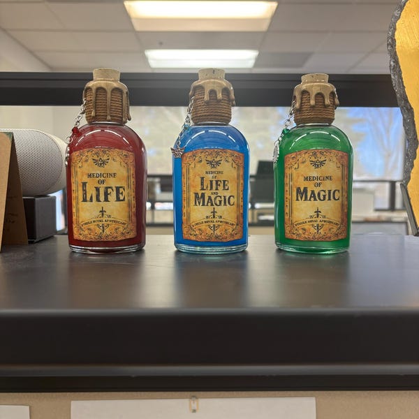 Blizzard in a Bottle - an Interactive, Decorative Magic Potion Bottle ...