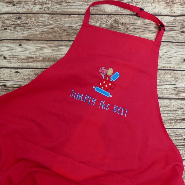 Kitchen Apron Machine embroidery designs, Machine embroidery