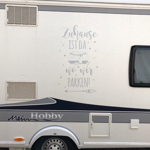 Hobby XL aufkleber sticker wohnmobil camper wohnwagen caravan 8 Stücke Pieces 
