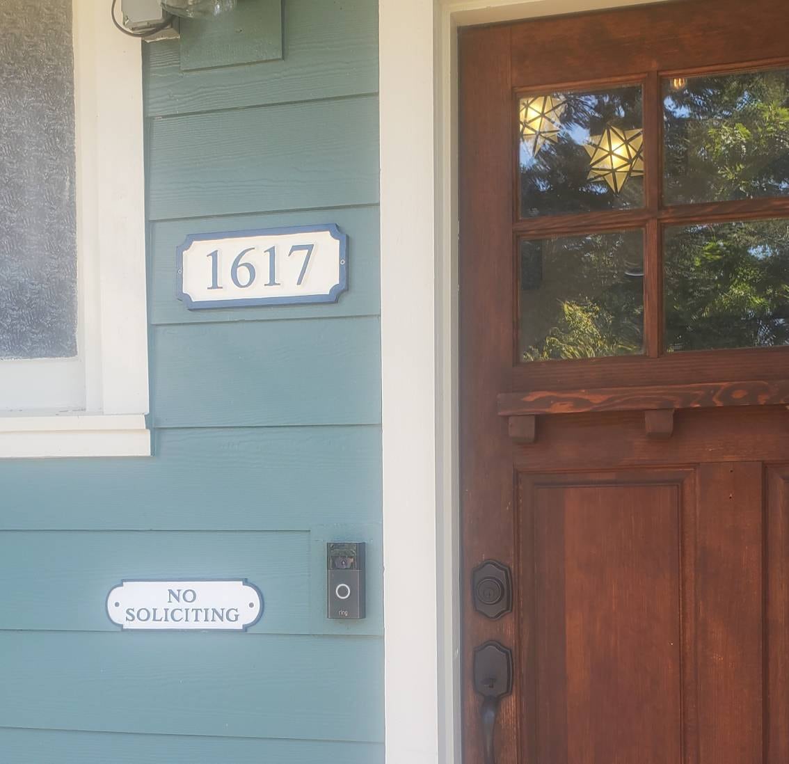 House Number Sign, Engraved Wood Address Sign For Home or Office, Home Address Sign, Modern House Numbers, House Warming gift, Classic
