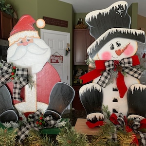 Muñeco de nieve y jingle bells botín de la puerta / Frosty el | Etsy