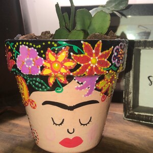 Chakras Color Pot With Hamsa, Unalome and Lotus Designs. - Etsy