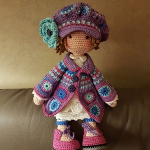 Crochet Pattern for Doll ZOEY pdf Deutsch English | Etsy