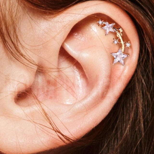 16g Cross Eyebrow Eyebrow Rng Rook Barbell Body Percng - Etsy